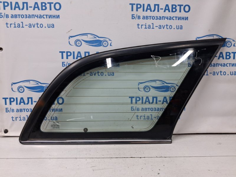 Стекло в кузов заднее правое Toyota Avensis 2002-2010 T25 2.2 diesel 2ADFTV 6271005100 Б/У