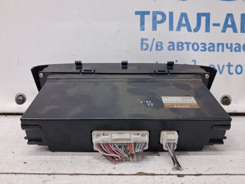 Блок управления климат-контролем Avensis 2002-2010 T25 2.2 diesel 2ADFTV