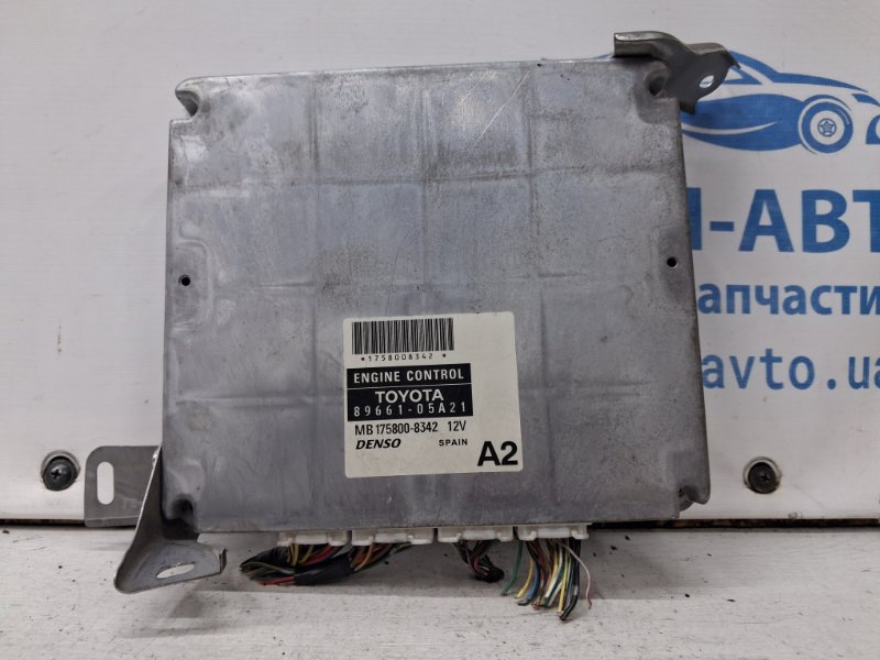 Блок управления двигателем Toyota Avensis 2002-2010 T25 2.2 diesel 2ADFTV 8966105A21 Б/У