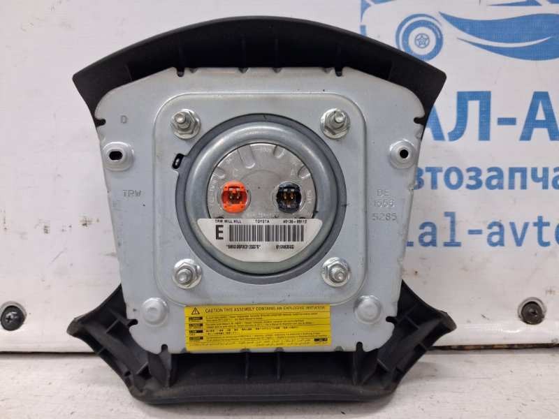 Подушка безопасности в руль Avensis 2002-2010 T25 2.2 diesel 2ADFTV