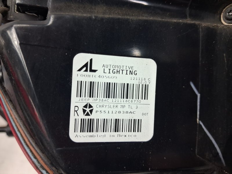 Фонарь задний внешний правый Compass 2016-2020 MP 2.4 бензин EDE