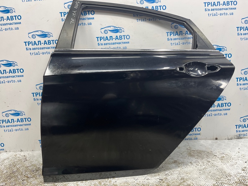 Дверь задняя левая Hyundai Sonata 2010-2016 YF 2.4 бензин G4KJ 770033Q000 Б/У
