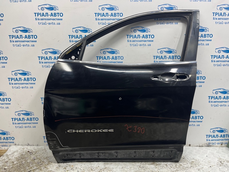 Дверь передняя левая Jeep Cherokee 2013-2019 KL 3.2 бензин EHK 68110087AC Б/У