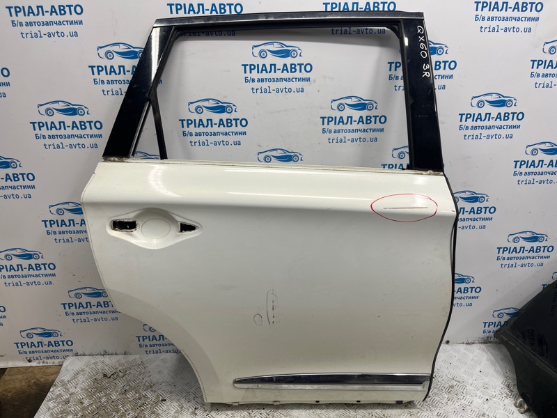 Дверь задняя правая QX60 2013-2021 L50 3.5 бензин VQ35DE
