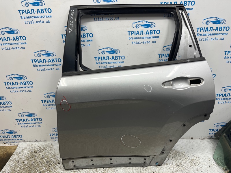 Дверь задняя левая Jeep Cherokee 2013-2019 KL 2.4 бензин ED6 68110161AC Б/У