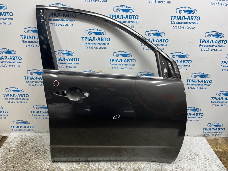 Дверь передняя правая Acura MDX 2006-2013 YD2 3.7 бензин J37A1 67010STXA90ZZ Б/У