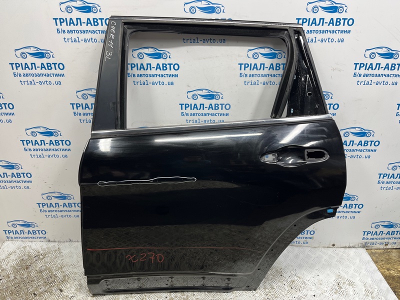 Запчасть дверь задняя левая Jeep Cherokee 2013-2019 KL 3.2 бензин EHK 68110161AD Б/У Дверь задняя левая Jeep Cherokee 2013-2019 KL 3.2 бензин EHK 68110161AD Б/У