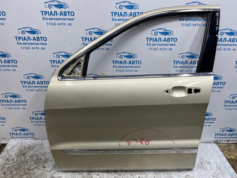 Дверь передняя левая Jeep Grand Cherokee 2010-2022 WK2 3.6 бензин ERB 55113639AK Б/У