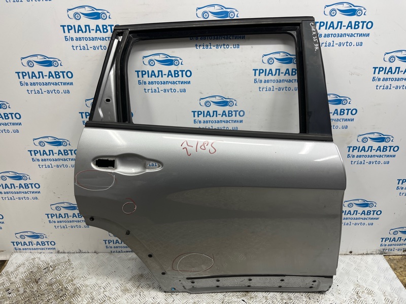 Дверь задняя правая Jeep Cherokee 2013-2019 KL 2.4 бензин ED6 68110160AC Б/У