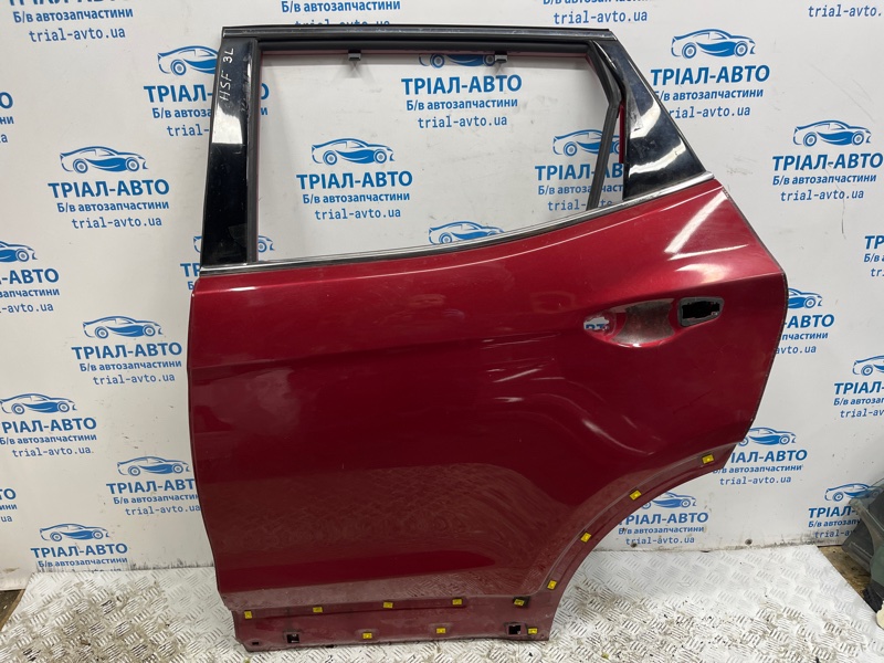 Дверь задняя левая Hyundai Santa fe 2012-2019 DM 2.4 бензин G4KJ 770034Z010 Б/У