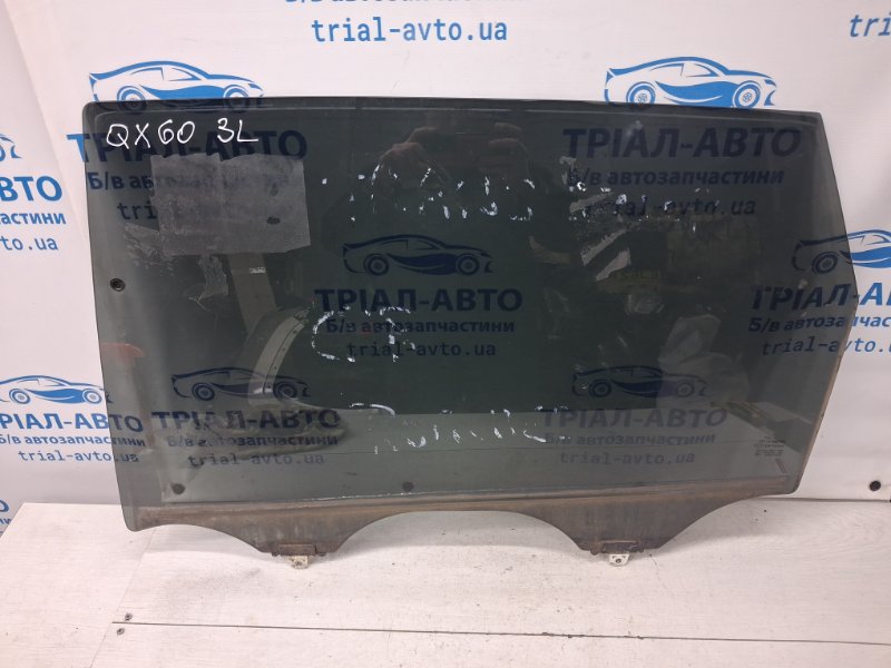 Стекло двери заднее левое Infiniti QX60 2013-2021 L50 3.5 бензин VQ35DE 823013JA1C Б/У