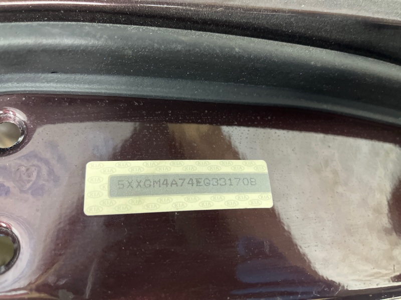 Дверь передняя правая Optima 2010-2016 TF 2.4 бензин G4KJ