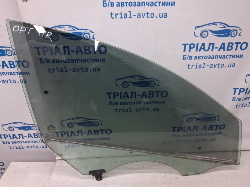 Стекло двери переднее правое Kia Optima 2010-2016 TF 2.4 бензин G4KJ 824204C000 Б/У