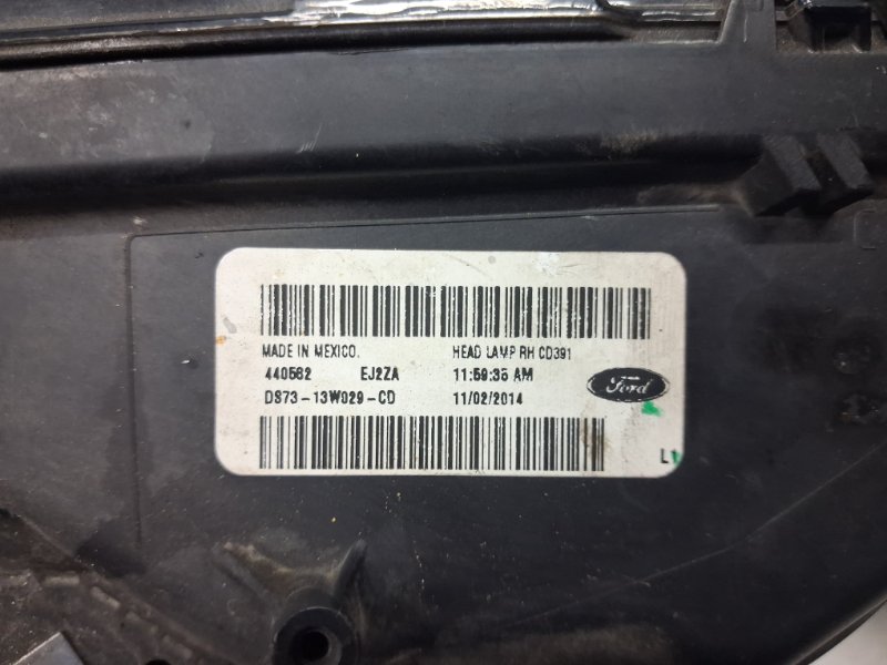 Фара правая Fusion USA 2013-2020 2 1.5 бензин ENUN0