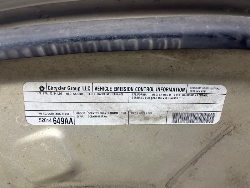 Капот Grand Cherokee 2010-2022 WK2 3.6 бензин ERB