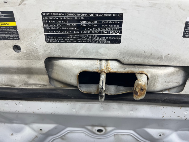 Капот QX60 2013-2021 L50 3.5 бензин VQ35DE