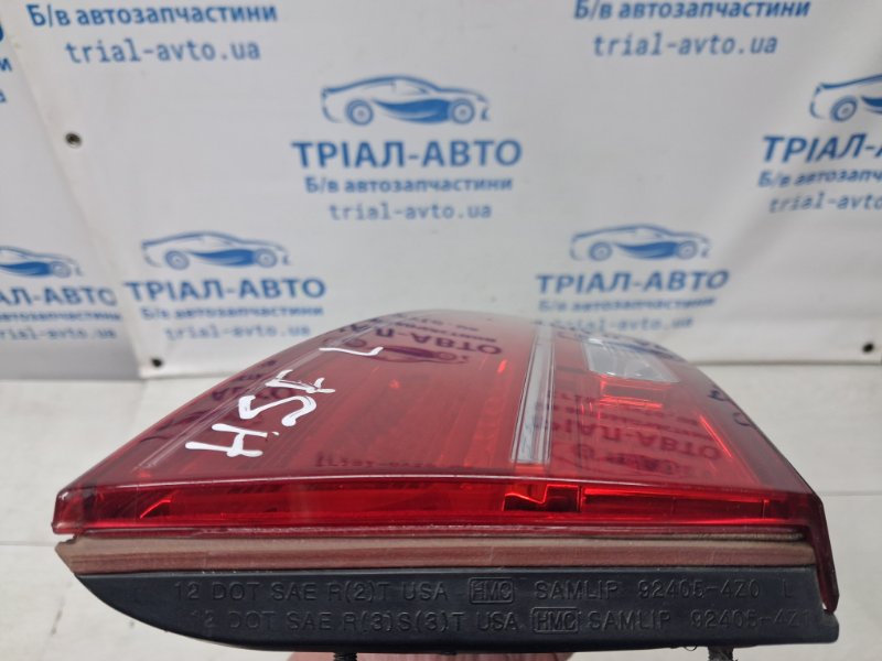 Фонарь задний внутренний левый Santa fe 2012-2019 DM 2.4 бензин G4KJ