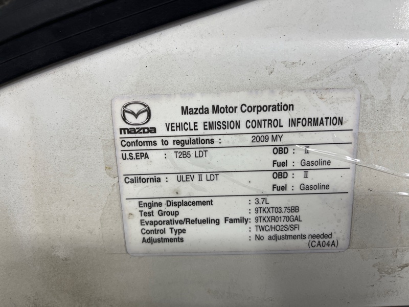 Капот CX 9 2006-2015 TB 3.7 бензин MZI