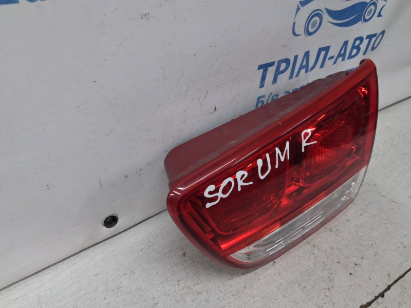 Фонарь задний внутренний правый Sorento 2014-2020 UM 2.4 бензин G4KJ
