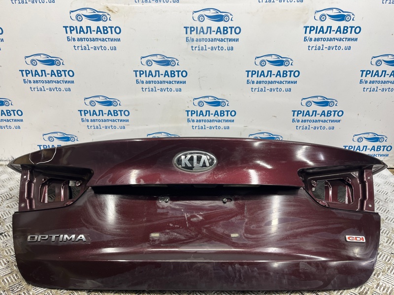 Крышка багажника Kia Optima 2010-2016 TF 2.4 бензин G4KJ 692004C500 Б/У
