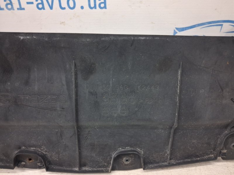 Защита бампера переднего CX 9 2006-2015 TB 3.7 бензин MZI