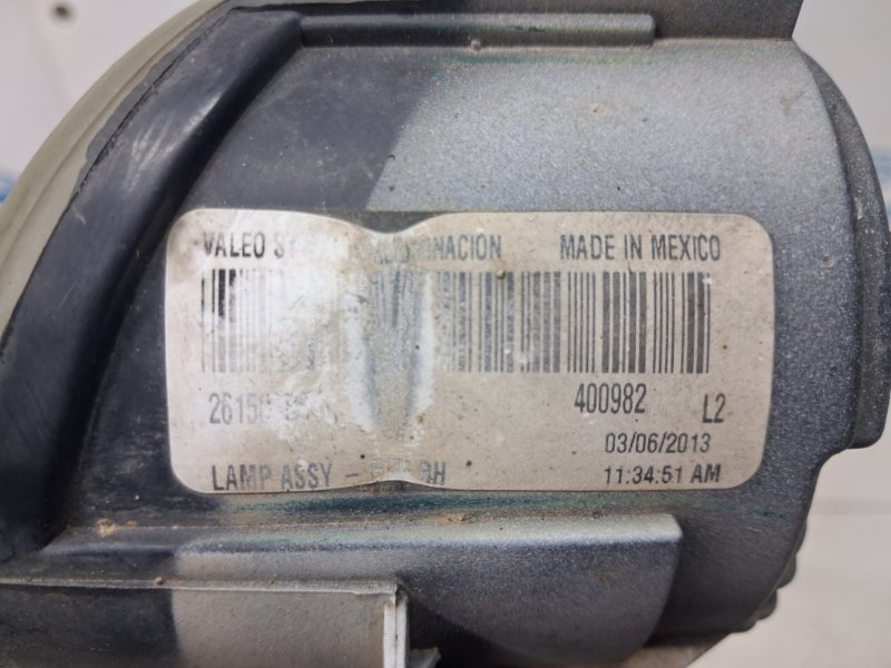 Фара противотуманная правая QX60 2013-2021 L50 3.5 бензин VQ35DE