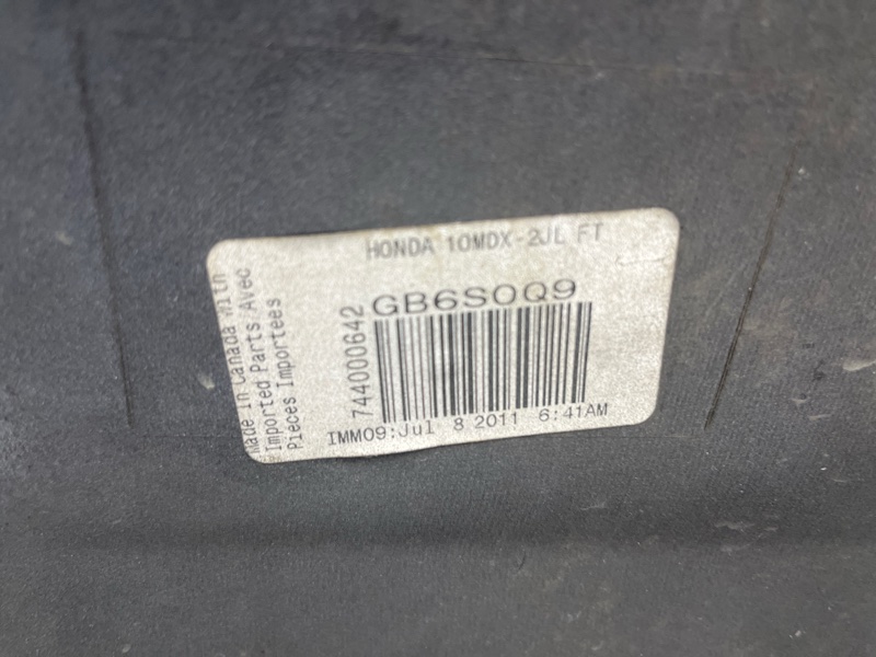 Бампер передний MDX 2006-2013 YD2 3.7 бензин J37A1