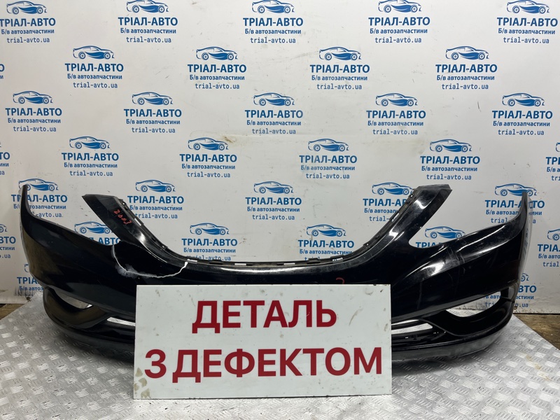 Запчасть бампер передний Hyundai Sonata 2010-2016 YF 2.4 бензин G4KJ 865113Q000 Б/У Бампер передний Hyundai Sonata 2010-2016 YF 2.4 бензин G4KJ 865113Q000 Б/У