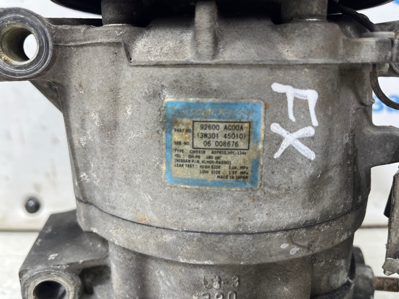 Компрессор кондиционера FX 2002-2008 S50 3.5 бензин VQ35DE