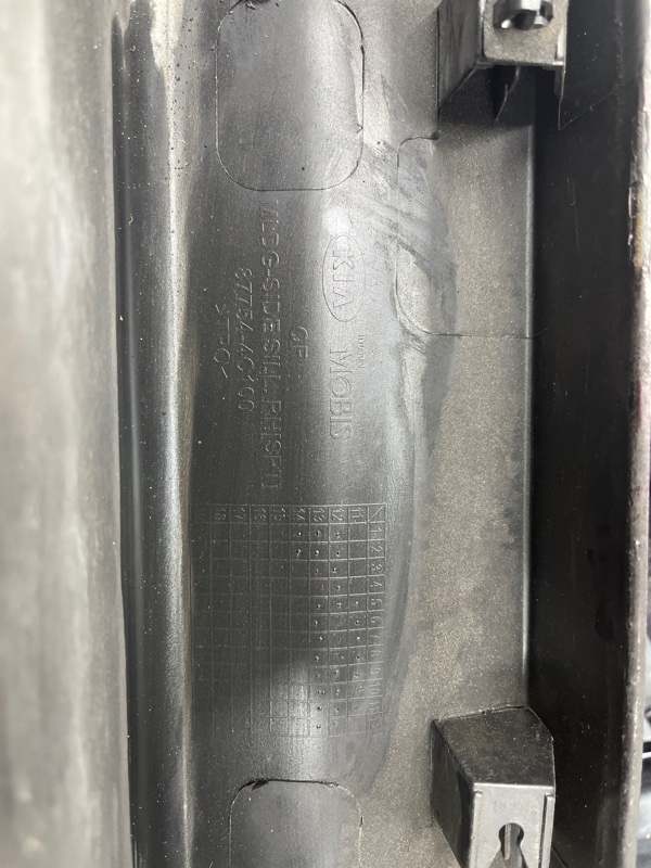 Накладка порога внешняя правая Optima 2010-2016 TF 2.4 бензин G4KJ