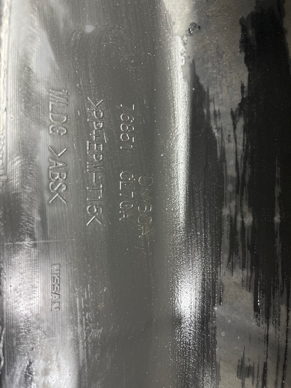 Накладка порога внешняя левая FX 2002-2008 S50 3.5 бензин VQ35DE