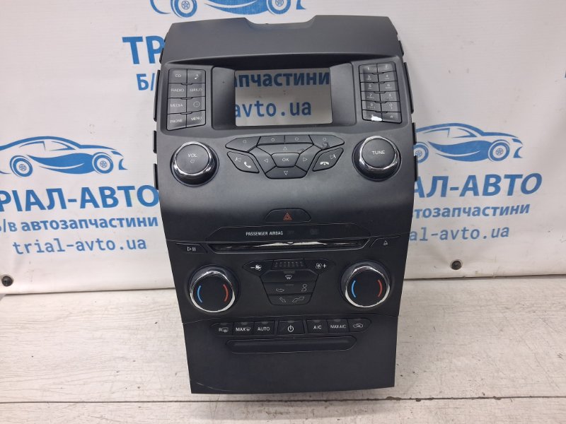 Панель управления радио и климатом Ford Edge 2015-2018 2 2.0 бензин ENR90 FT4Z-18842-A Б/У