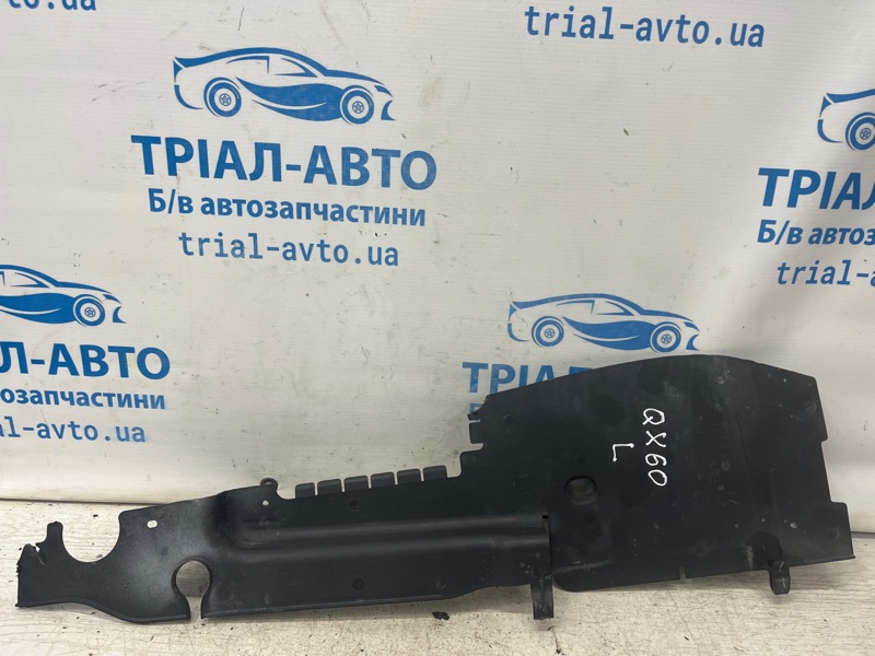 Дефлектор радиатора левый Infiniti QX60 2013-2021 L50 3.5 бензин VQ35DE 921853JA0A Б/У