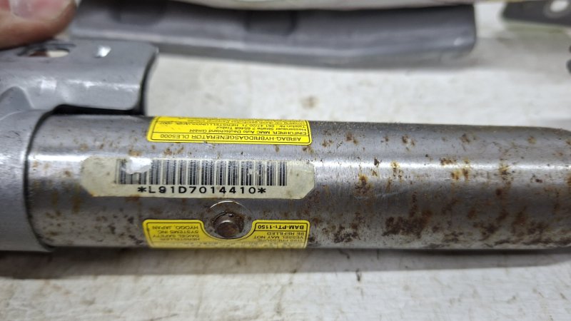 Airbag потолка(шторка) правый Mitsubishi Lancer 10 2.0 бензин 4B11