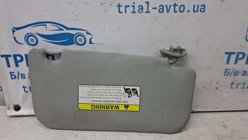 Козырек солнцезащитный левый Mitsubishi Lancer 10 2.0 бензин 4B11