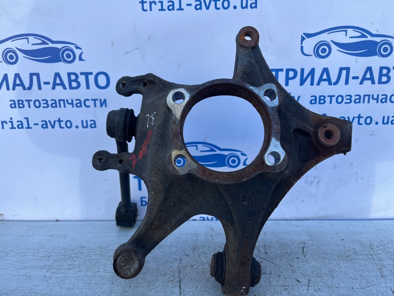 Цапфа задняя левая Hyundai Santa fe 2012-2019 DM 2.4 бензин G4KJ 527102W000 Б/У
