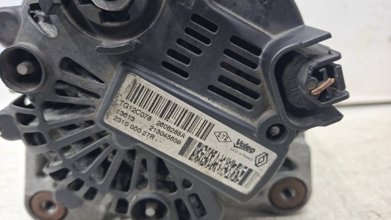 Генератор Megane 2008-2016 3 1.5 Diesel K9K Генератор Megane 2008-2016 3 1.5 Diesel K9K
