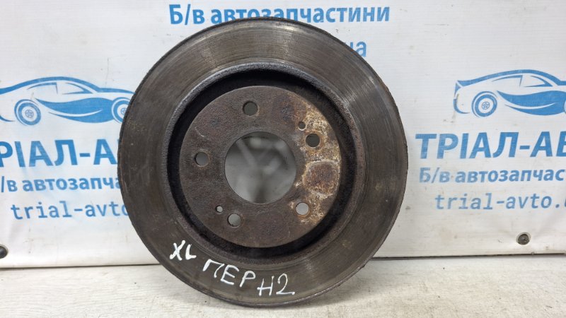 Запчасть диск тормозной передний Mitsubishi Outlander 2007-2012 XL 2.2 diesel 4HK MR205215 Б/У Диск тормозной передний Mitsubishi Outlander 2007-2012 XL 2.2 diesel 4HK MR205215 Б/У