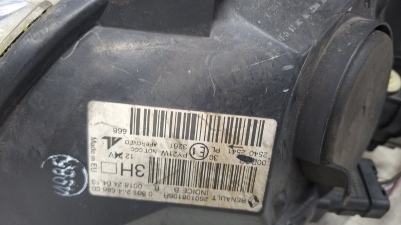 Фара правая Ксенон Megane 2008-2016 3 1.5 Diesel K9K Фара правая Ксенон Megane 2008-2016 3 1.5 Diesel K9K