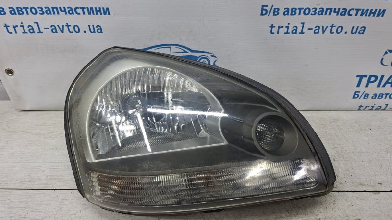 Запчасть фара правая галоген Hyundai Tucson 2004-2009 JM 2.0 бензин G4GC 921022E000 Б/У Фара правая галоген Hyundai Tucson 2004-2009 JM 2.0 бензин G4GC 921022E000 Б/У