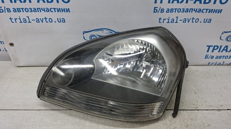 Фара левая галоген Hyundai Tucson 2004-2009 JM 2.0 бензин G4GC 921022E000 Б/У