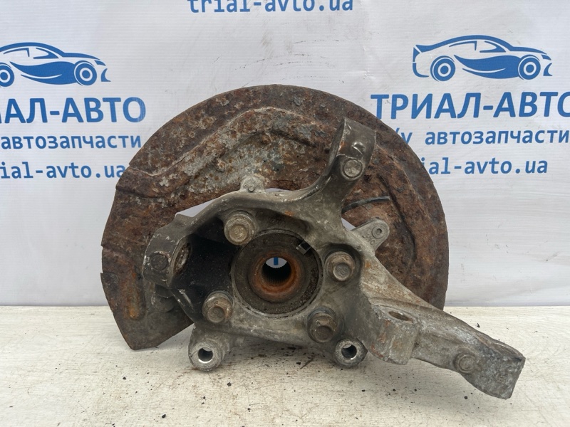 Кулак поворотный левый со ступицей Ford Explorer 2011-2019 5 3.5 бензин ENKX0 BB5Z-3K186-A Б/У