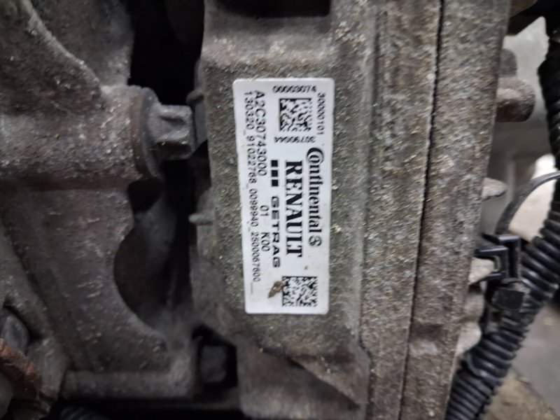 Коробка передач АКПП Megane 2008-2016 3 1.5 Diesel K9K