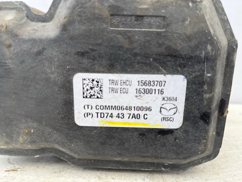 Блок abs CX 9 2006-2015 TB 3.7 бензин MZI Блок abs CX 9 2006-2015 TB 3.7 бензин MZI
