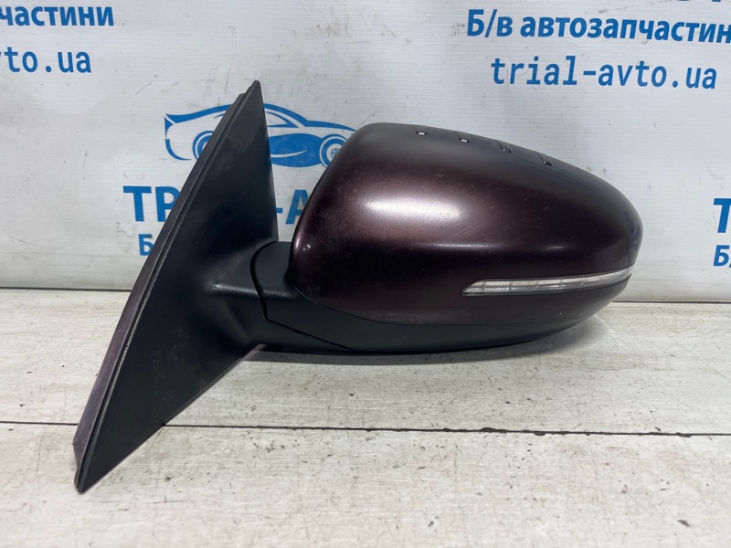 Зеркало левое Kia Optima 2010-2016 TF 2.4 бензин G4KJ 876104C500 Б/У