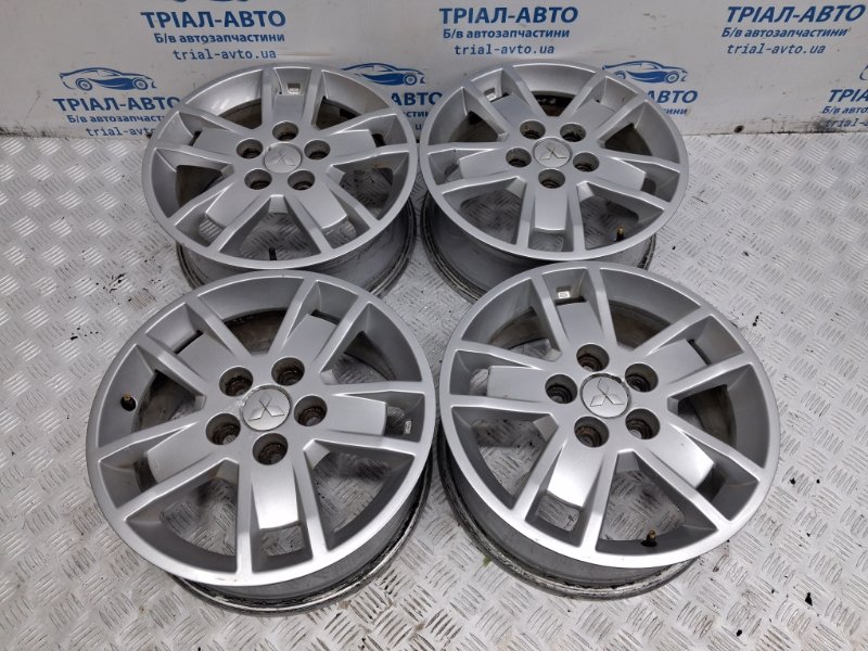 Запчасть диски титан комплект r16 Mitsubishi Lancer 2007-2017 10 2.0 бензин 4B11 4250A279 Б/У Диски титан комплект R16 Mitsubishi Lancer 2007-2017 10 2.0 бензин 4B11 4250A279 Б/У