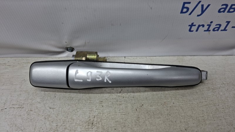 Запчасть ручка двери внешняя задняя правая Mitsubishi Lancer 2003-2009 9 1.6 Бензин 4G18 MR646805 Б/У Ручка двери внешняя задняя правая Mitsubishi Lancer 2003-2009 9 1.6 Бензин 4G18 MR646805 Б/У