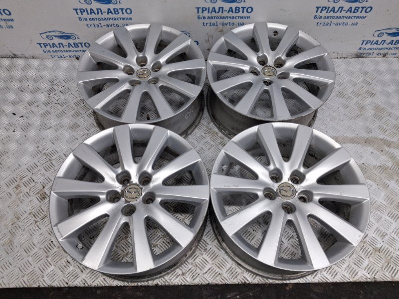 Диски титан комплект R18 Mazda CX 9 2006-2015 TB 3.7 бензин MZI 9965137580 Б/У