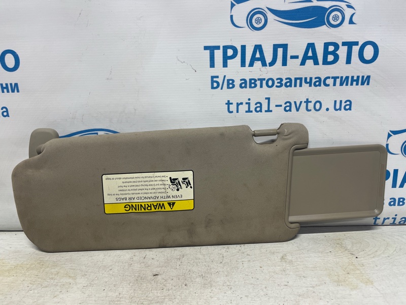 Козырек солнцезащитный правый Sorento 2009-2021 XM 2.4 бензин G4KJ Козырек солнцезащитный правый Sorento 2009-2021 XM 2.4 бензин G4KJ