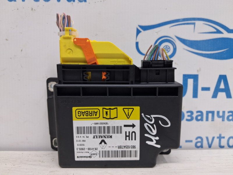 Запчасть блок airbag Renault Megane 2008-2016 3 1.5 Diesel K9K 985105478R Б/У Блок AIRBAG Renault Megane 2008-2016 3 1.5 Diesel K9K 985105478R Б/У